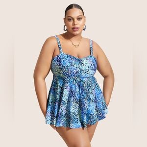 BloomChic Flutter Tankini NWOT